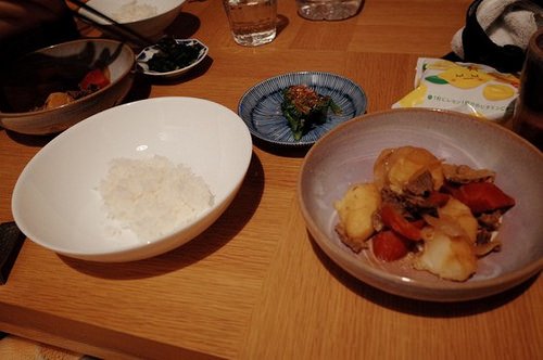 彼の初めての料理